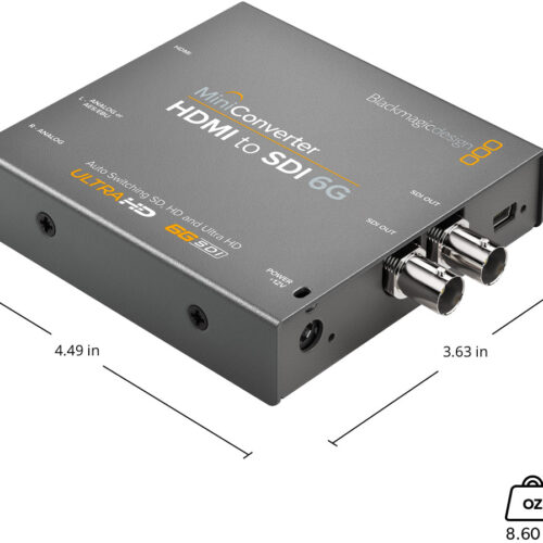 Blackmagic Mini Converter - HDMI to SDI 6G