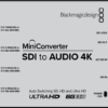 Blackmagic Mini Converter - SDI to Audio 4K – Bild 3