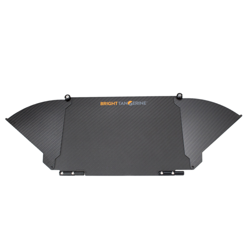 Bright Tangerine Carbon Fibre Top Flag (Misfit Kick Mk I & 360)