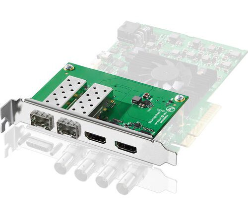Blackmagic DeckLink 4K Extreme 12G - HDMI 2.0 / Add On optical Fiber Card