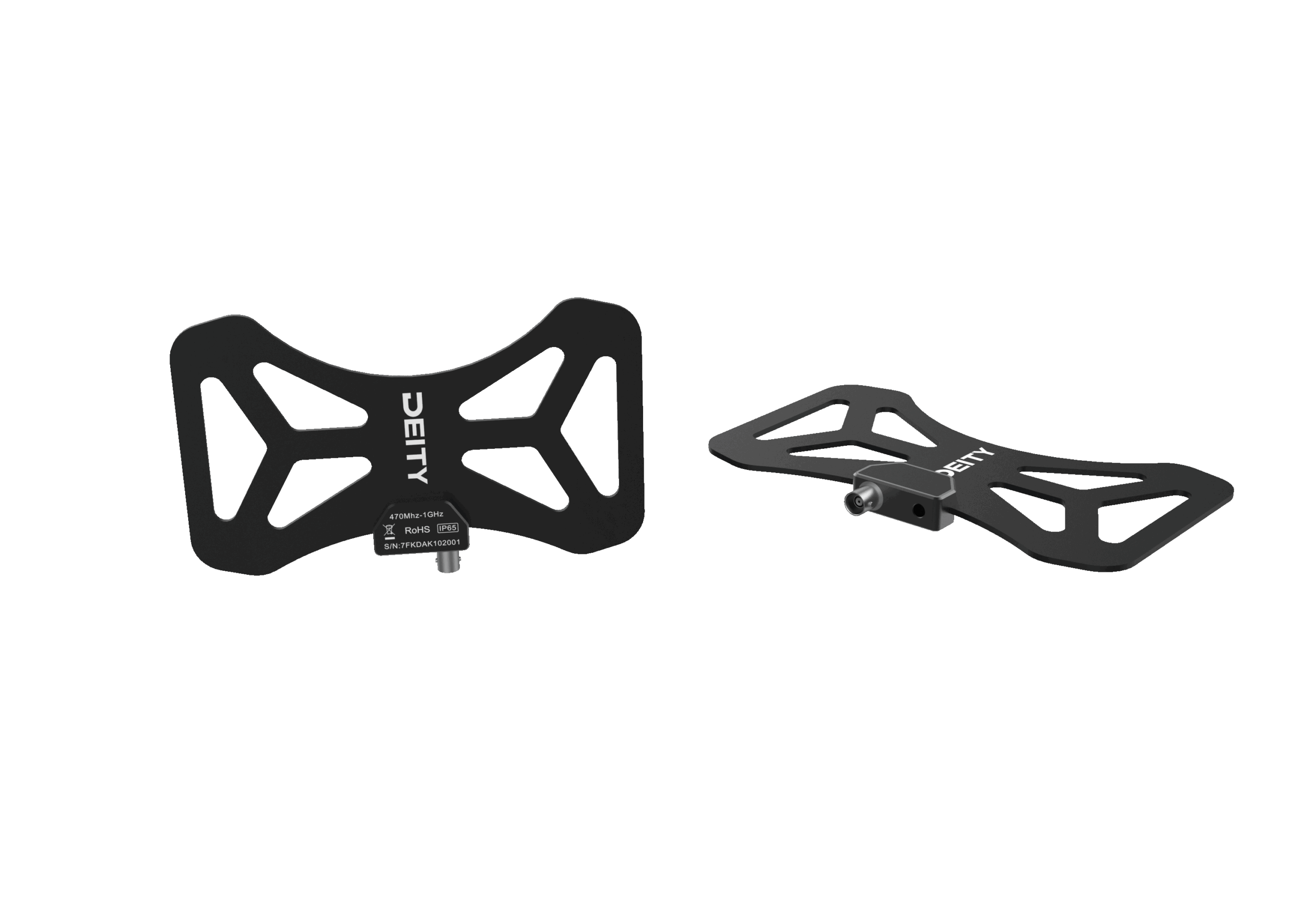 Deity BF1 butterfly antenna (2 kit, Wide Band UHF )