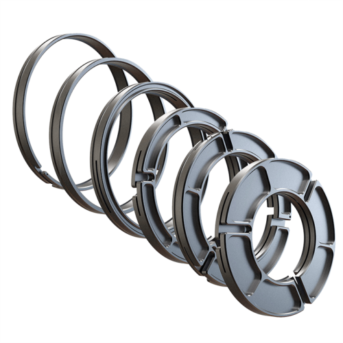 Bright Tangerine *PHASE OUT* 150 - 104mm Clamp on Ring