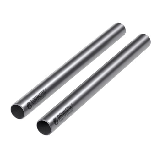 Bright Tangerine Drumstix 19mm Titanium Support Rods - 9" Pair (22.8cm)