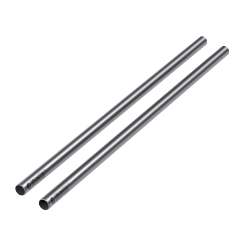 Bright Tangerine Drumstix 15mm Titanium Support Rods - 18" Pair (45.7cm)