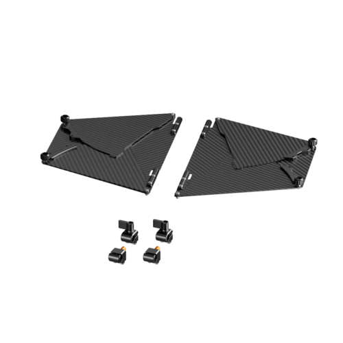 Bright Tangerine Misfit Six Side Flags