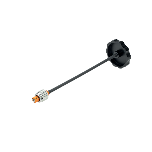 Bright Tangerine 10.6"/27cm Flexible Follow Focus Whip with Knob