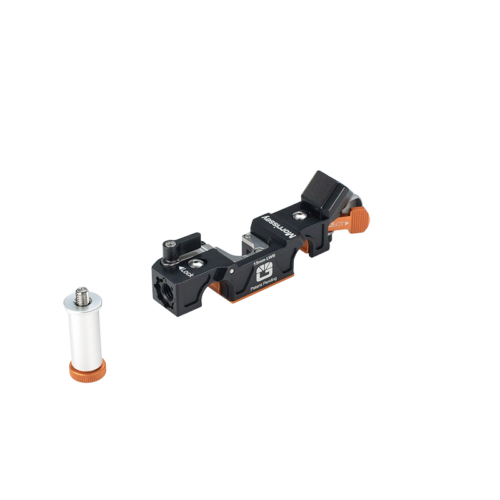 Bright Tangerine 15mm LWS Lens Support with 1/4" Post - Morrissey