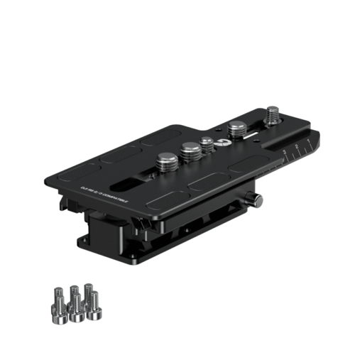 Bright Tangerine DJI RS 2 & RS 3 Riser Kit for 15mm Baseplate (RED V-RAPTOR)