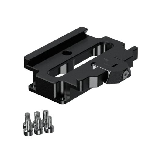 Bright Tangerine RED V-RAPTOR (Movi Pro) Riser for 15mm Baseplate