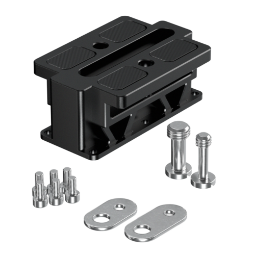 Bright Tangerine Standard Riser for 15mm Baseplate for RED KOMODO & KOMODO-X