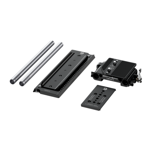 Bright Tangerine Left Field 3 19mm Studio QR Bridgeplate - Advanced Kit