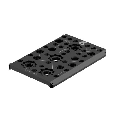 Bright Tangerine LeftField Dovetail Plate