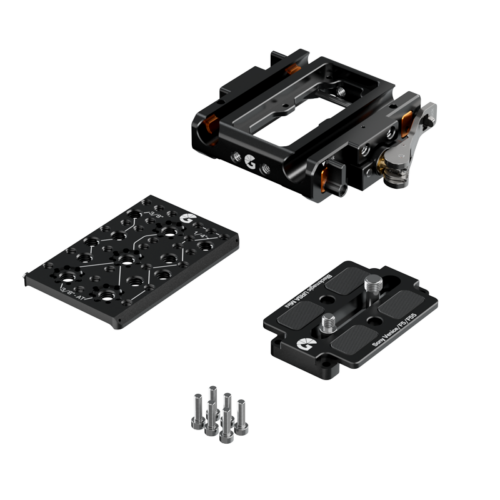 Bright Tangerine LeftField 3 15mm LWS Baseplate for Sony VENICE 1 & 2 (Standard)