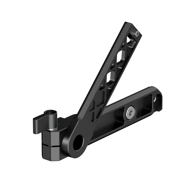 Bright Tangerine Sony FX6 8T Folding NATO Rail – Bild 2