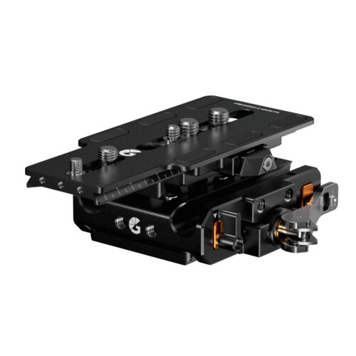 Bright Tangerine LeftField 3 QR Baseplate (DJI Ronin 2) for RED V-RAPTOR