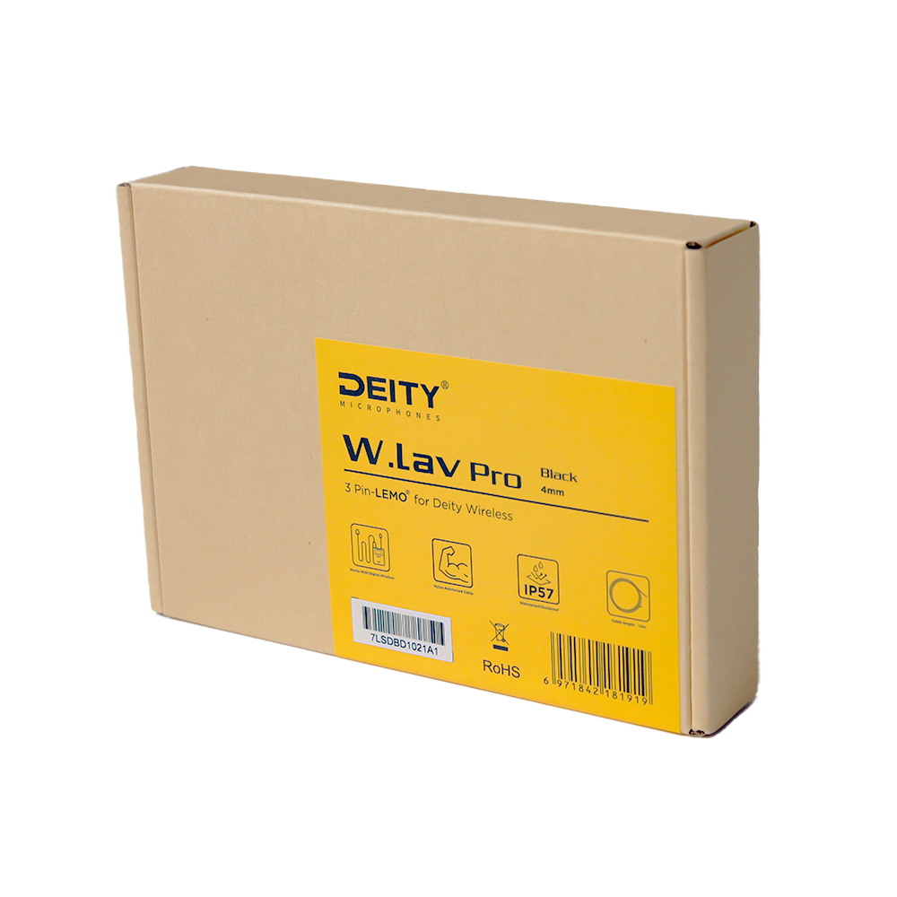Deity W.Lav Pro 3-Pin LEMO (Schwarz) – Bild 2