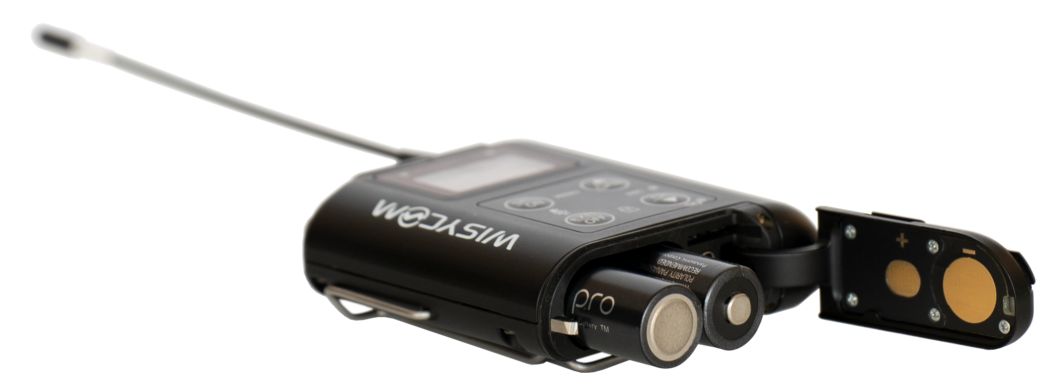 Wisycom MTP60 EUX BT1 Taschensender, 470-832 MHz, 100 mW – Bild 5