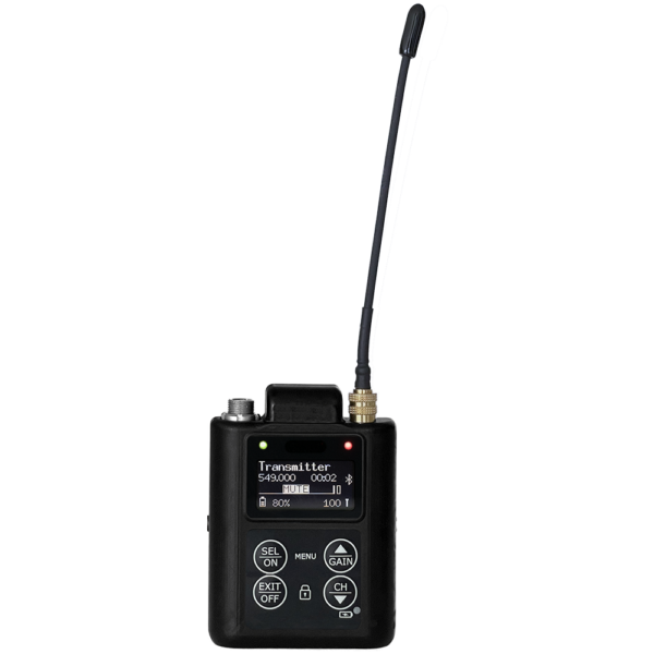 Wisycom MTP61-EUX Miniatur Taschensender 470-832 MHz 100mW – Bild 3
