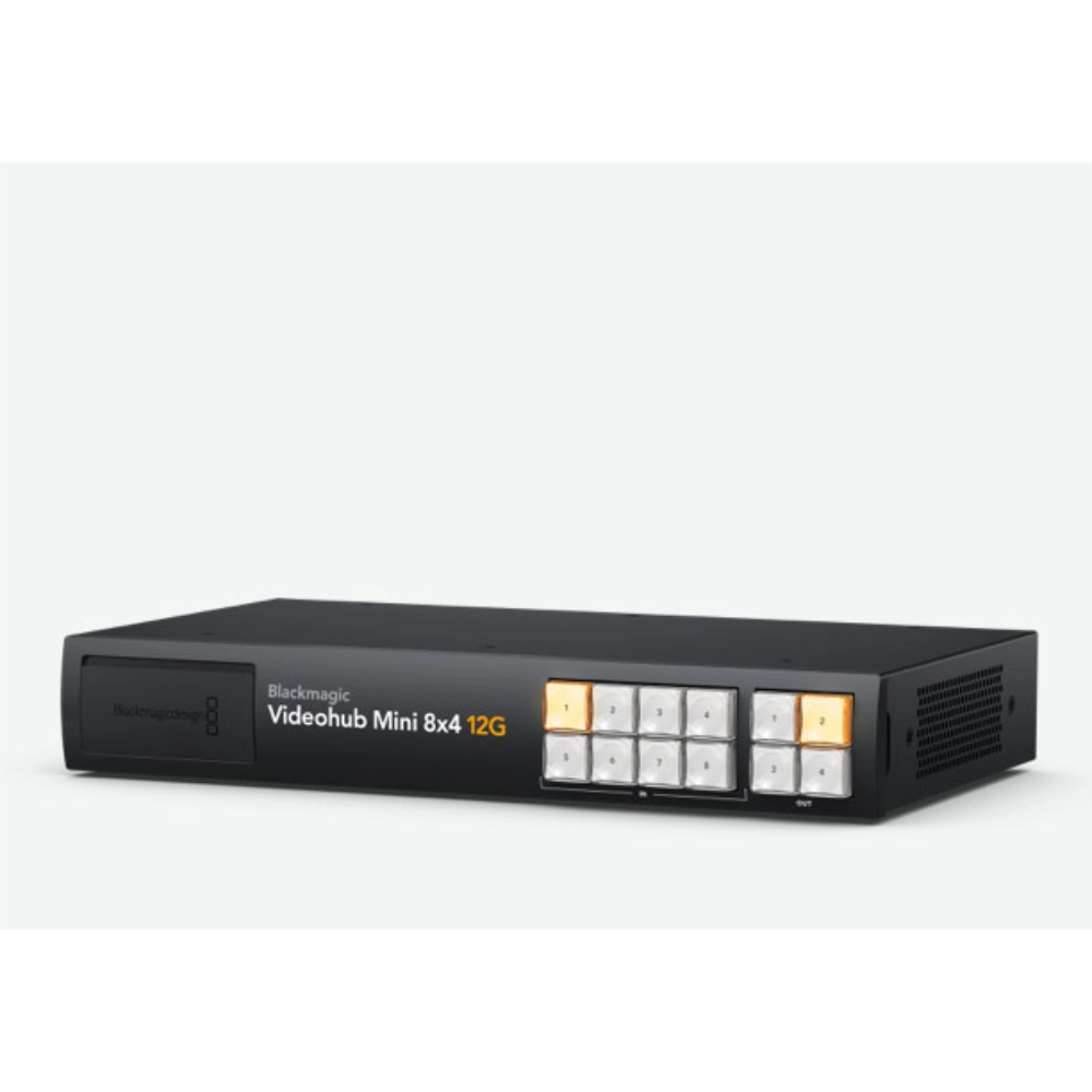 Blackmagic Videohub Mini 8x4 12G