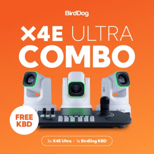 Birddog 3x X4EU white + 1x KBD Combo