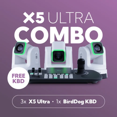 Birddog 3x X5U white + 1x KBD Combo