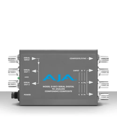 AJA D10C2 SDI to Analog Composite / Component Converter