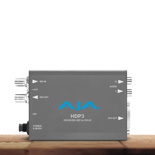 AJA HDP-3 3G-SDI to DVI-D and Audio Converter