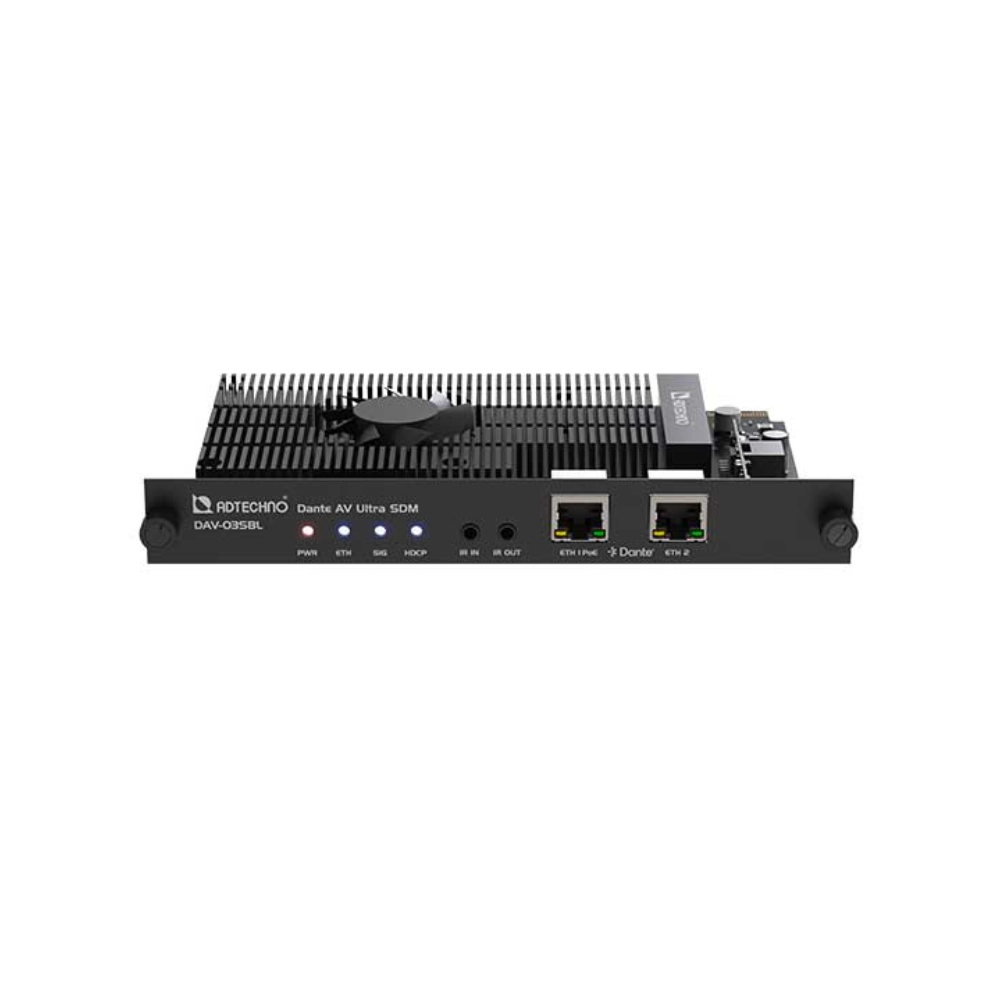 ADTECHNO Dante AV Ultra Decoder Intel SDM Module