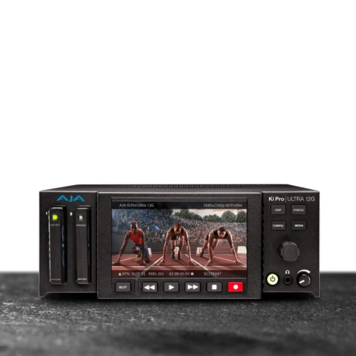 AJA Ki Pro Ultra 12G 12G-SDI 4K/ Ultra HD/HD MultiChannel Record Player