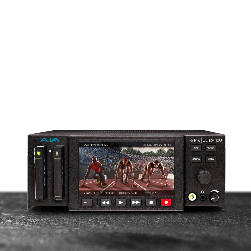 AJA Ki Pro Ultra 12G 12G-SDI 4K/ Ultra HD/HD MultiChannel Record Player