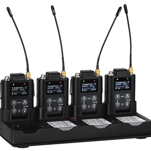 Wisycom LBC61_XL Multipler Akkulader (4 MTP61 oder MTP61_XL + 4 Lithium Akkus)
