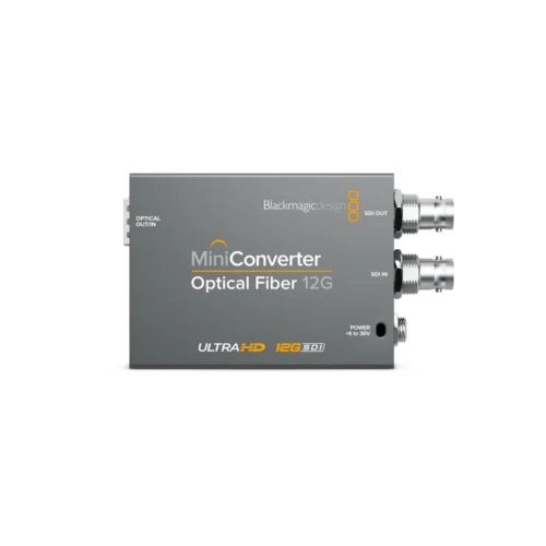 Blackmagic Mini Converter - Optical Fiber 12G