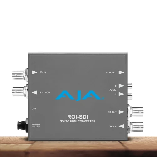 AJA ROI-SDI SDI to HDMI Scaling Converter w Reff Input
