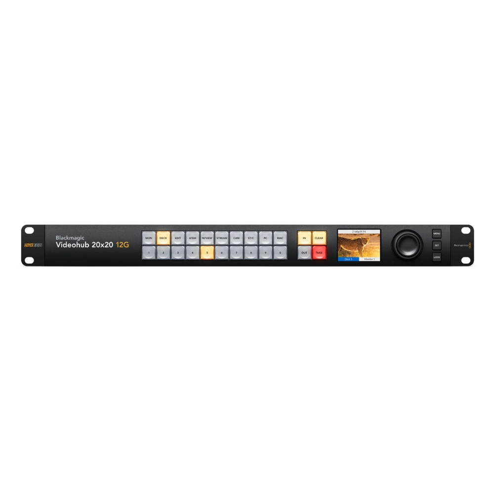 Blackmagic Videohub 20x20 12G