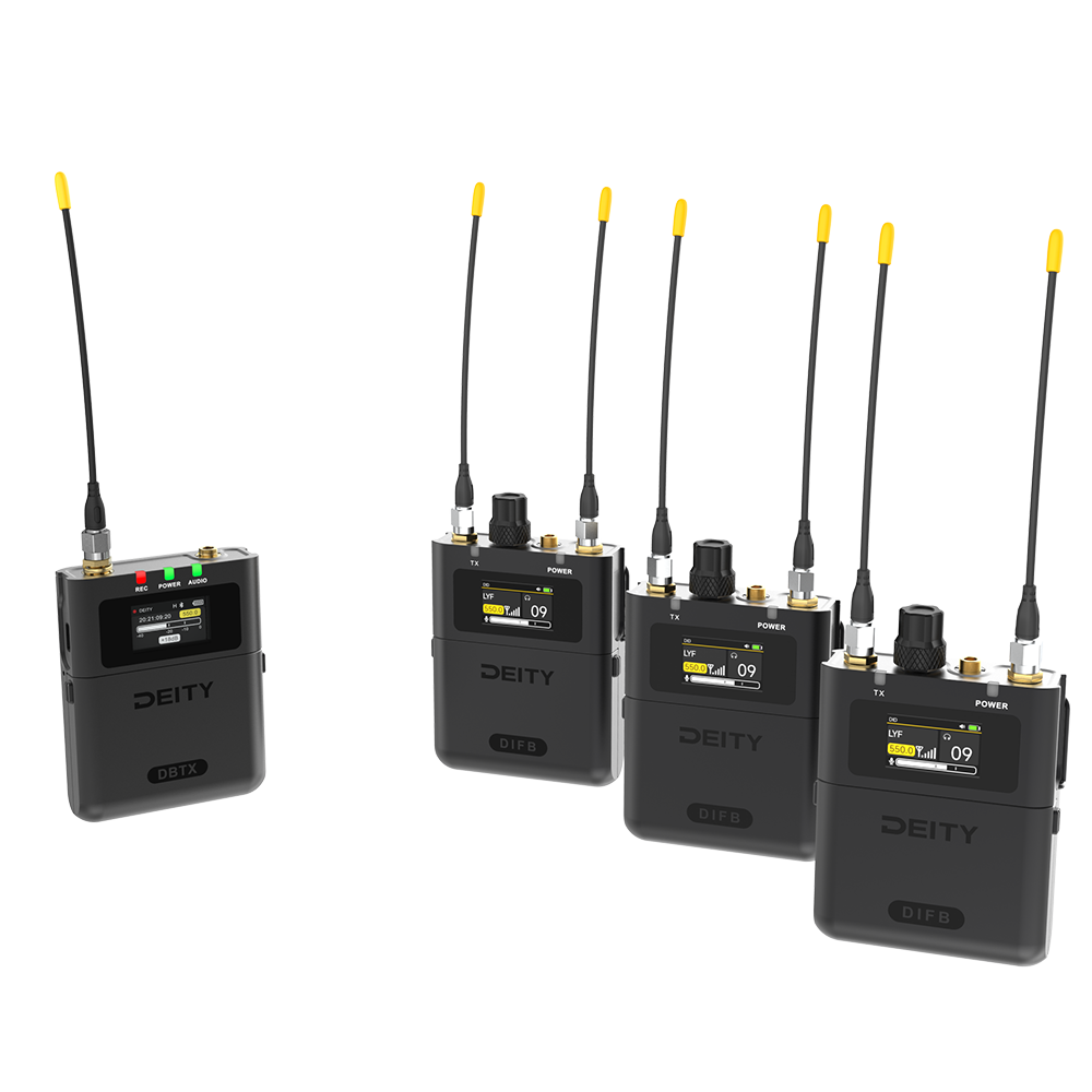 Deity THEOS DIFB Kit (inkl. 3× DIFB-Empfänger, 1× DBTX-Sender und Zubehör)